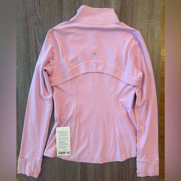 New with tags Lululemon Define Jacket Nulu. Light Pink. Vita Pink. Size 10. - Picture 8 of 14